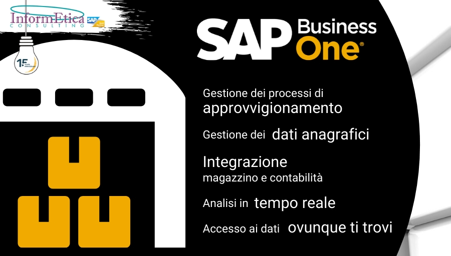 Digitalizza il ciclo passivo della tua #PMI con SAP Business One, l’#Erp che ottimizza le pratiche d’acquisto e tiene sotto controllo i costi. Scopri di più:  informeticons.com/sap-business-o…
<a href="/SAPItalia/">SAP Italia</a> <a href="/SAPBusinessOne/">SAP Business One</a> #SAPBusinessOne #impreseintelligenti #innovazione #manager #business