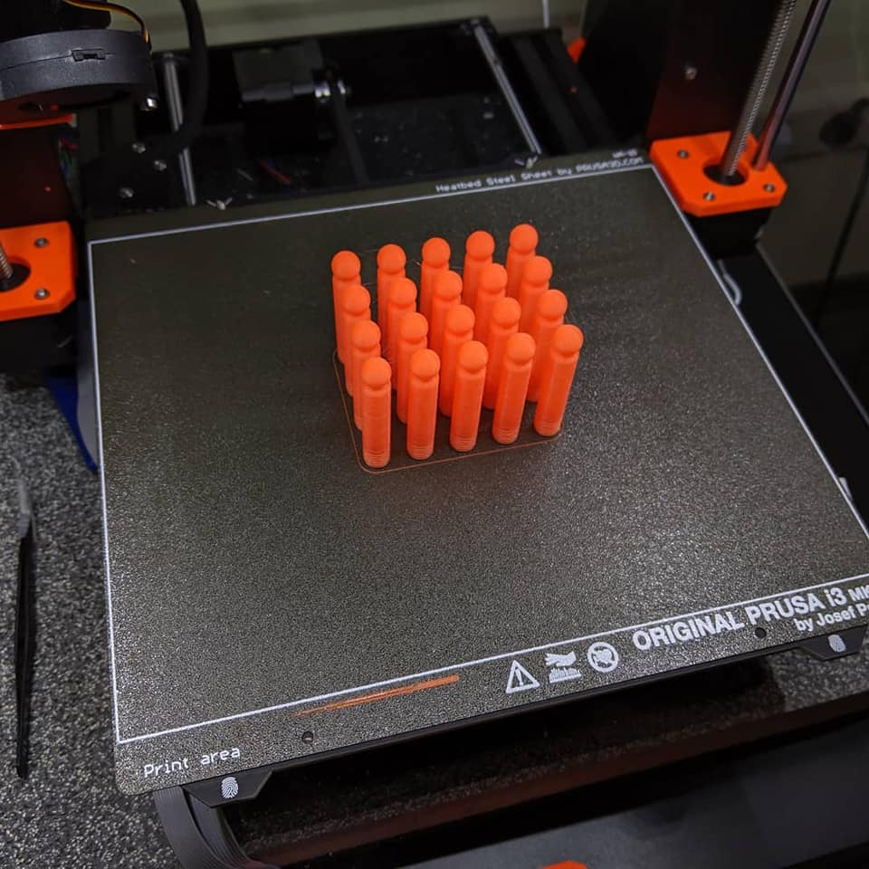 mnenoff's tweet photo. Bones and connectors for my fully #3Dprinted spine bone #ledstrip bridge lamp. Find how to #diy here: https://t.co/bSP0beaH6j #3Dprinting #3dprint #3dprinter #fusion360 #fusion360made #fusion360model #blender #Blender3d https://t.co/Vse6V0JOzA