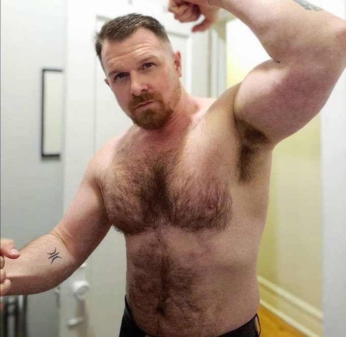 June 18  ???? #ILoveHairyMen #hairsome #hairychest #hairygay #hairyfan #scruff #beardedhomo #beard #hairymen