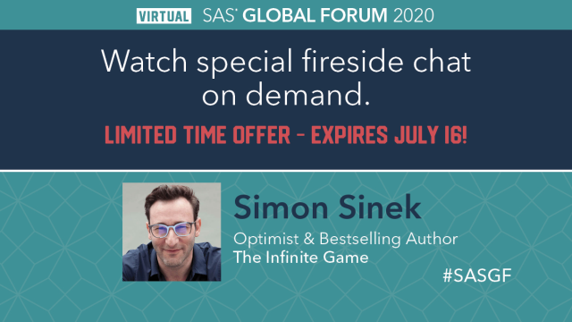 GCaldonazzo's tweet photo. In a time of change, do you have what it takes to be a good leader? Best-selling author, optimist and speaker, Simon Sinek, shares how. Register to watch before it expires on July 16. #SASGF https://t.co/R9Laneccif https://t.co/CUXyY9fMNi