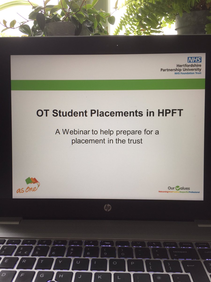 S_LewisOT's tweet photo. Feeling excited to give my first webinar to OT students on practice placements in HPFT! 😀@HPFT_NHS @ElzbthHarding https://t.co/Tf2hMqrX7J