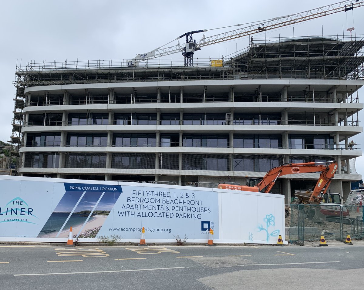 Ongoing commercial installation on prestige development of sliding doors, windows and curtain wall.

Project : The Liner
Location : Falmouth (Cornwall)
Contractor : AH Construction Solutions Ltd
Developer : <a href="/AcornPG/">Acorn Property Group</a> 
Product : <a href="/AluK_GB/">AluK</a> 
Project Link : acornpropertygroup.org/development/th…