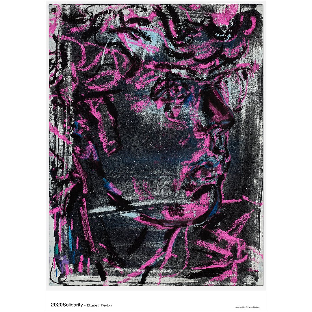 SadieColesHQ's tweet photo. #ElizabethPeyton is currently participating #2020Solidarity – a #BetweenBridges project involving over 50 international artists who have come together to design one poster each, the profit from which will go directly to crowdfunding sites.
Find out more: https://t.co/c7jqUkgj4K https://t.co/HDgG8DuDjG