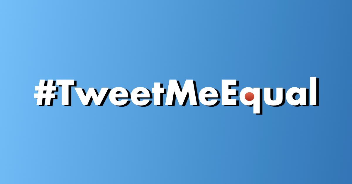  THREAD: I’ve decided to run a campaign of sorts in response to  @Twitter’s rollout of audio tweets without considering the needs of  #deaf and hard of hearing people.It’s called  #TweetMeEqual. teitter