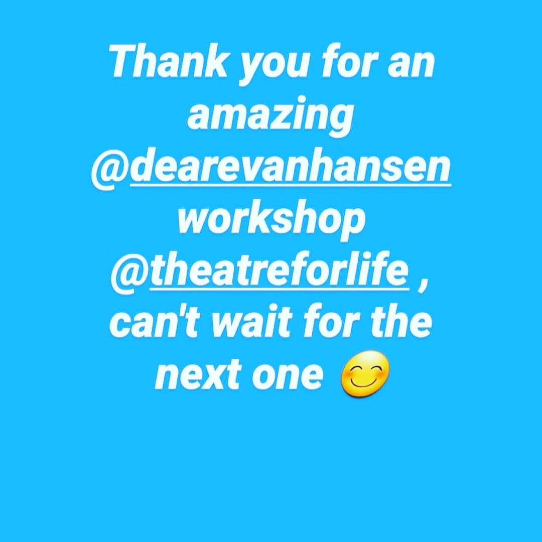 Thank you <a href="/theatre_life2/">Theatre For Life CIC</a> amazing workshop and lovely people to chat to