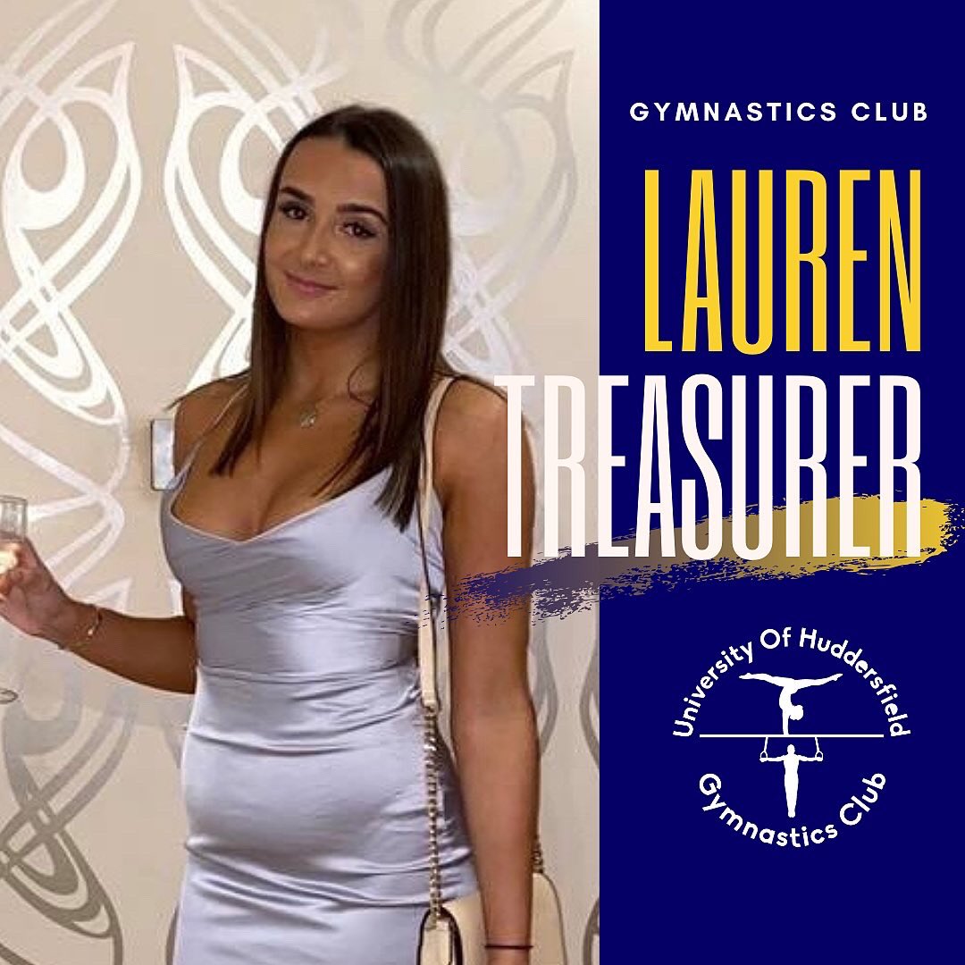 🌟 MEET THE COMMITTEE 2020/21 🌟
Next up is Lauren - Adult Nursing student, former Yorkshire champion in gymnastics, and our new treasurer! With beauty and the brains, Lauren will be great at handling the clubs finances and helping the club grow! 💷
#gymnastics