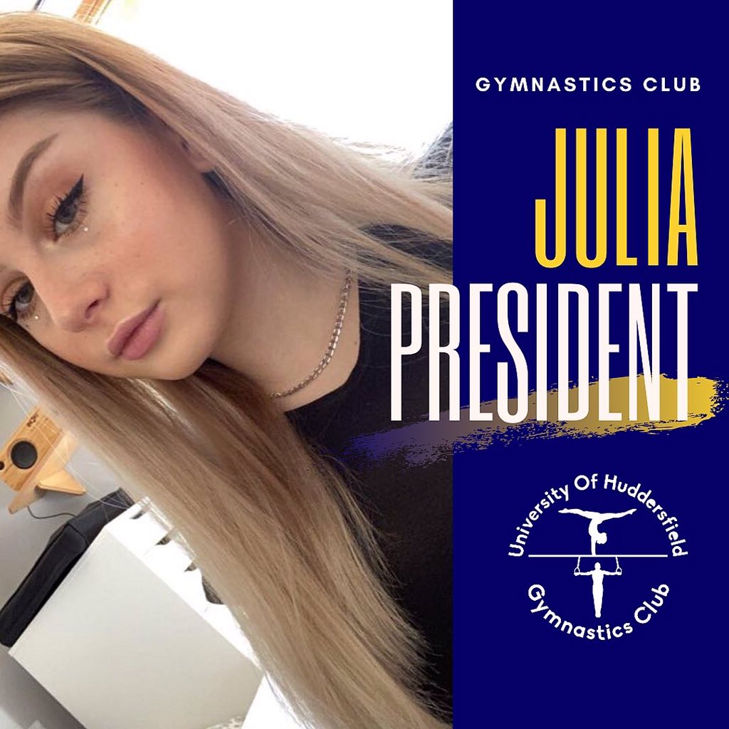 🌟 MEET THE COMMITTEE 2020/21 🌟
Last but not least, here’s Julia - our new President! Studies Architecture, only drinks shots when she’s out, and been doing gymnastics since before she could walk. There’s no doubt she will be great at running the club next year! 🤸‍♀️
#gymnastics