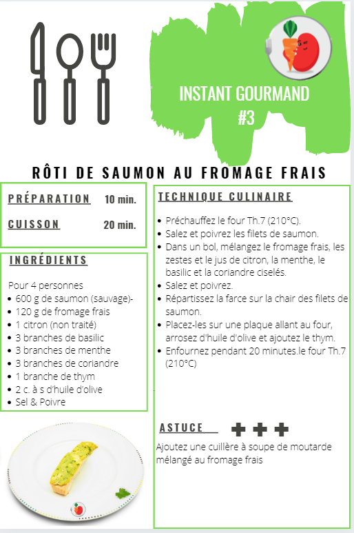 Ravivez vos papilles avec l'application #ReinbowYourHappyKidney et découvrez notre #InstantGourmand #3->Rôti de #Saumon au fromage frais #nutrition #rein #dialyse #IRC <a href="/FranceRein/">France Rein</a> @SFNDT @TransFormeDon <a href="/FondationduRein/">Fondation du Rein</a> <a href="/Aider_Sante/">Fondation Charles Mion-AIDER Santé</a> <a href="/Lithiases_LUNNE/">LUNNE</a> <a href="/CJNephro/">CJ Néphro</a> @DrSchär <a href="/ReinbowApp/">Reinbow Your Happy Kidney</a>