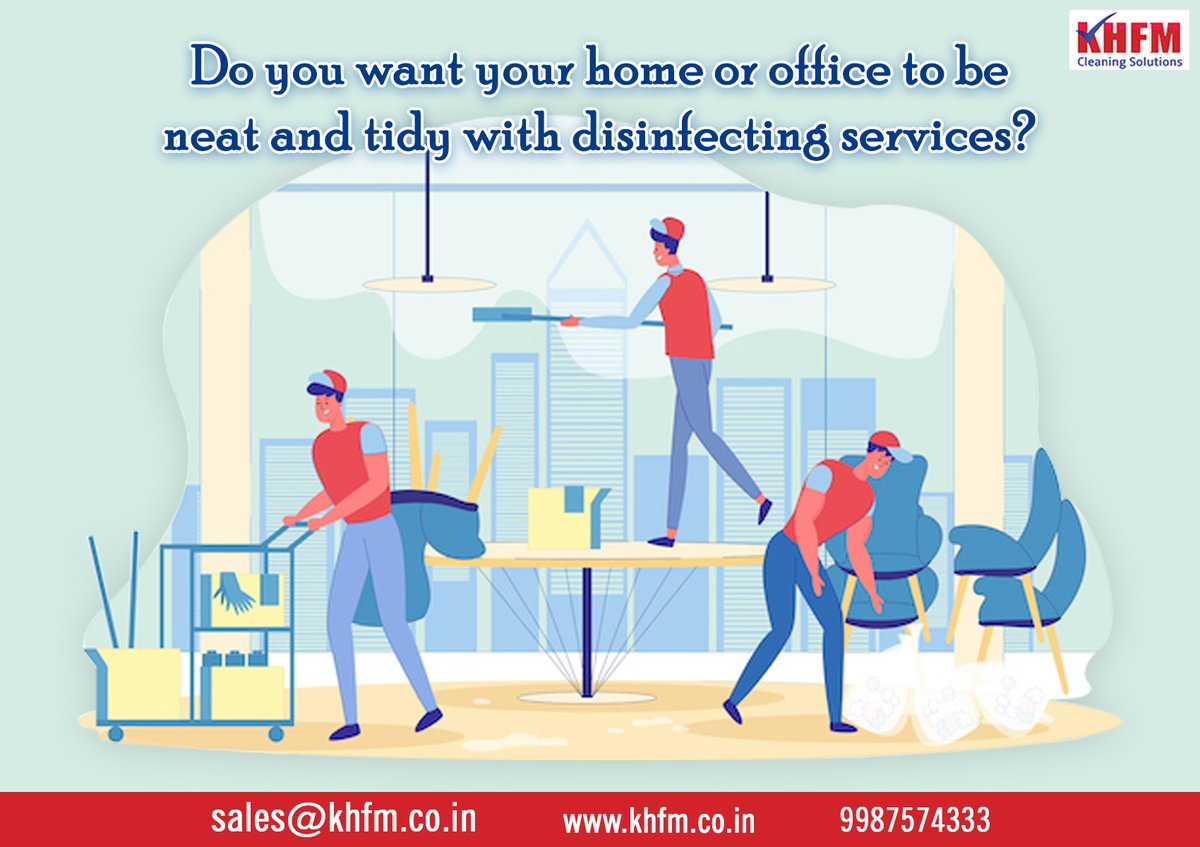 KHFMCleaning's tweet photo. Don't be confused in this #lockdown We are there for
cleaning &amp; disinfecting germs of home &amp; office in #easybuget
Call us now 9987574333 for cleaning your home
Or Book our services on https://t.co/BUWxogkiTR
#StayHome #StaySafe #KHFMCLEANINGSOLUTION
#sanitizationservicesinmumbai https://t.co/lhdlyzuAqE