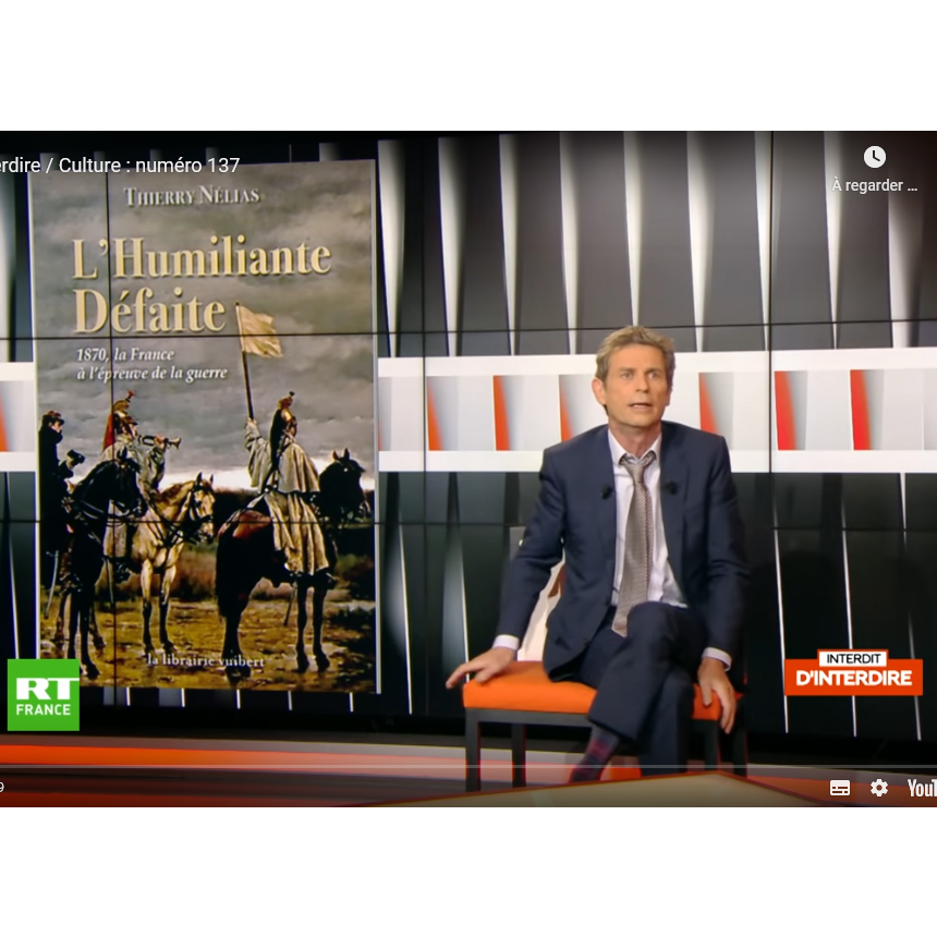 Frédéric Taddeï a présenté hier, dans son émission "Interdit d’interdire" sur RT France, le nouvel ouvrage de Thierry Nélias : "L’Humiliante Défaite". A écouter ici : francais.rt.com/magazines/inte…
#livre #nouveauté #interditdinterdire #rt #guerre #Europe