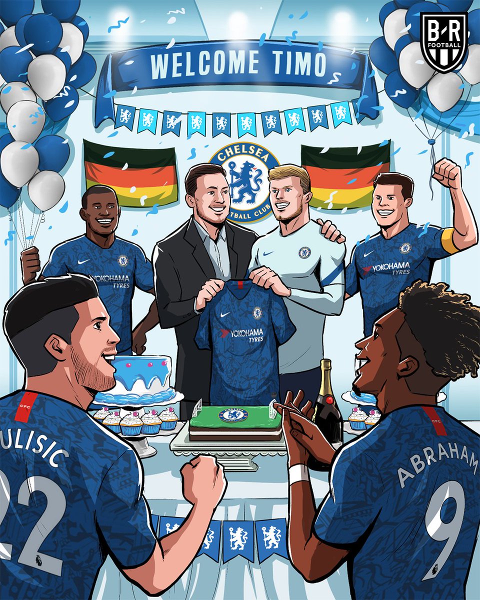 All roads lead to the Bridge this summer!🎊🎉 🔵
#TimoWerner #Timo #ChelseaFC