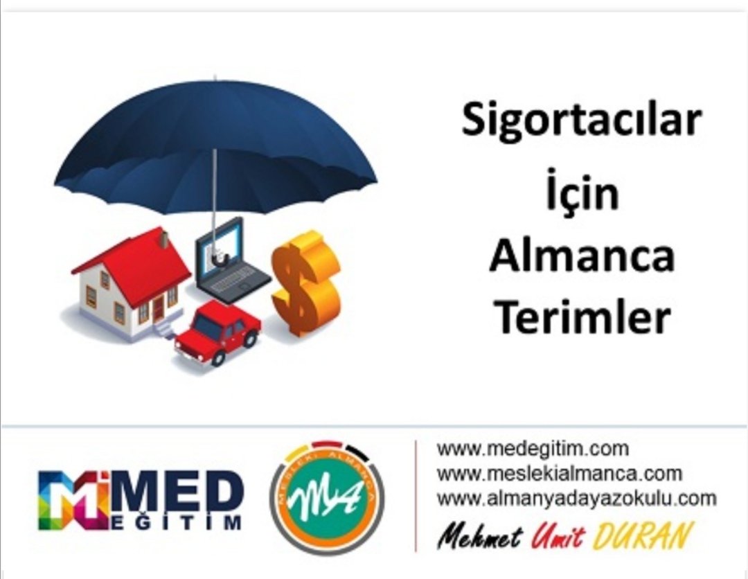 Sigortacılar için Almanca 

#almanca #almancakelime #almancasözler #almancaogretmenleri #almancadersi #almanya #meslekialmanca #antalyadaalmanca #almancaerasmusprojeleri

meslekialmanca.com/3783/sigortaci…