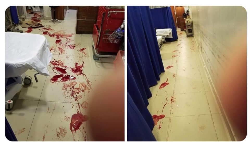 IQaisarkhan's tweet photo. Woke up to the news of a Dr Fahad A cardiologist resident got 2 shot in his legs  by a patient's attendant. You destroyed somebody's life because YOU couldn't understand the treatment procedure? Because you think we're Gods and can bring the dead back? https://t.co/wZ6CGLaglP