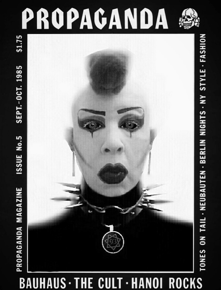 Dementia_Grimm's tweet photo. The Vogue Challenge but make it #goth
#propagandachallenge https://t.co/SAqFtwfntp