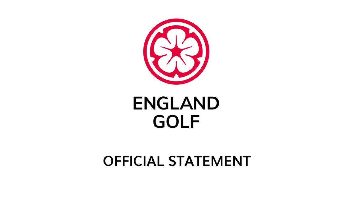 England Golf tweet media