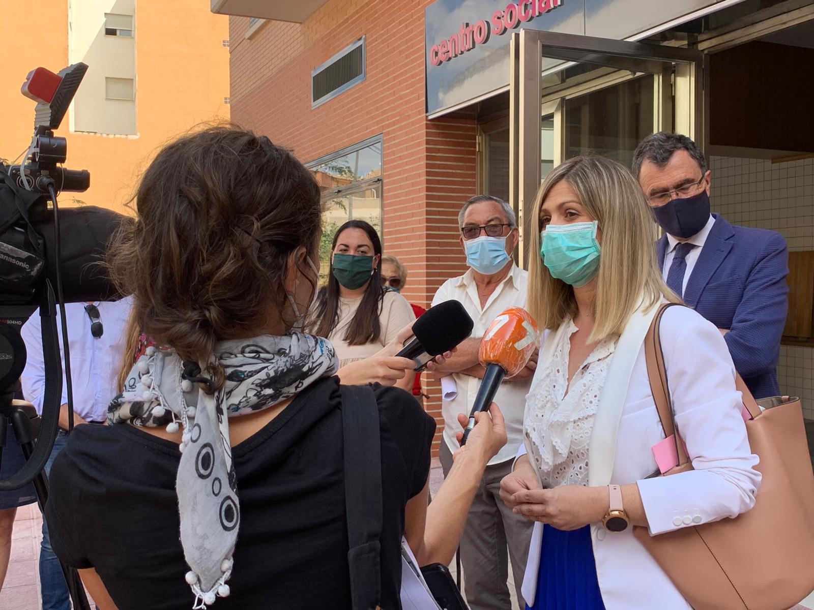 Cs Murcia La Concejala Responsables De Mayores Paquiperezcs Ha Visitado El Final De Las Obras Del Nuevo Csm De Espinardo Donde Los Socios Y Socias Podran Disfrutar De Unas