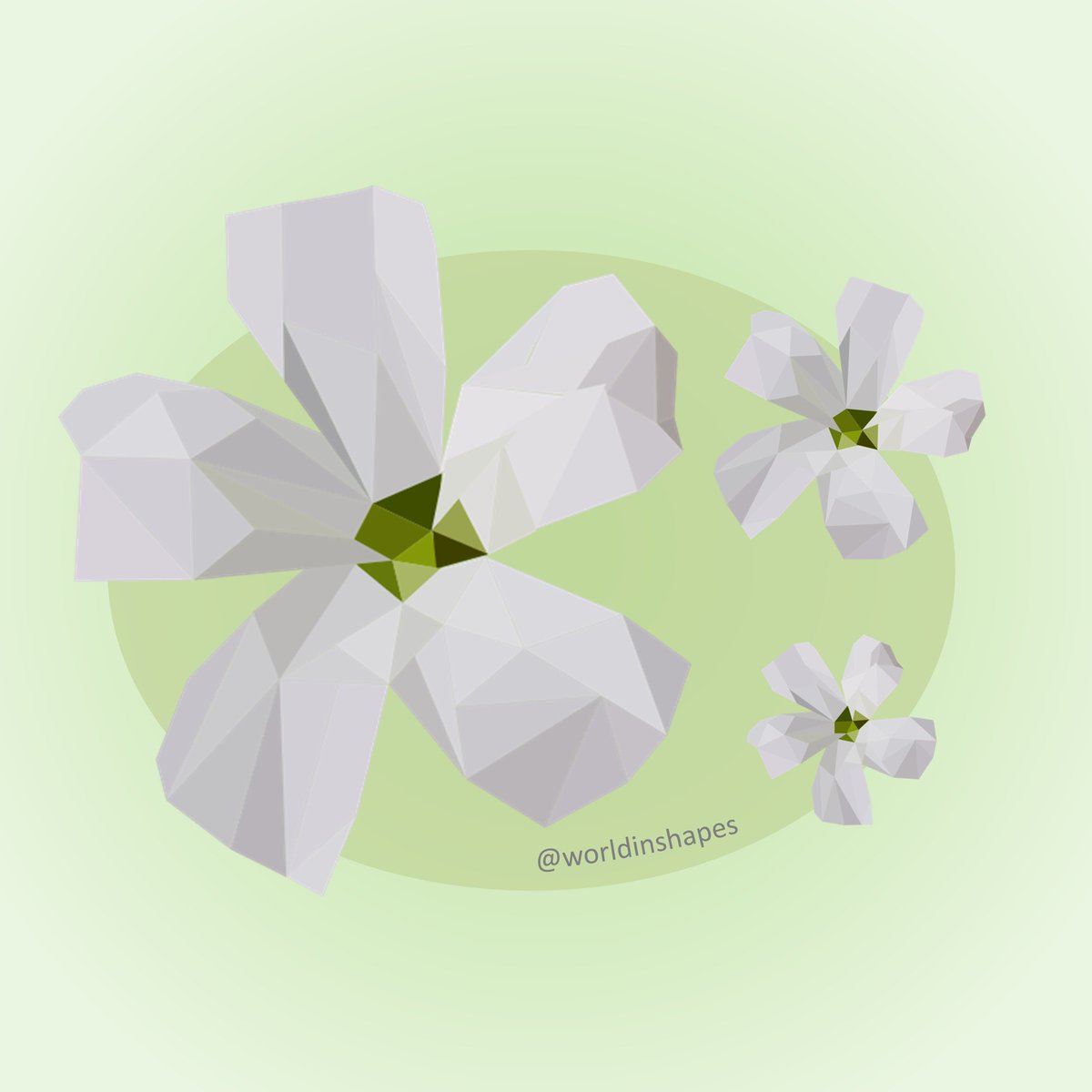 I won't ever get tired of drawing flowers.
But aligning all these shapes in PowerPoint to create a polygonal art is a crazy thing to do!

#ArtPh #ArtTwitter #ArtShare #ArtistOnTwitter #PptArt #PowerPointArt #PolygonalArt #PolyArt #LowPoly #GeometricArt #flowers