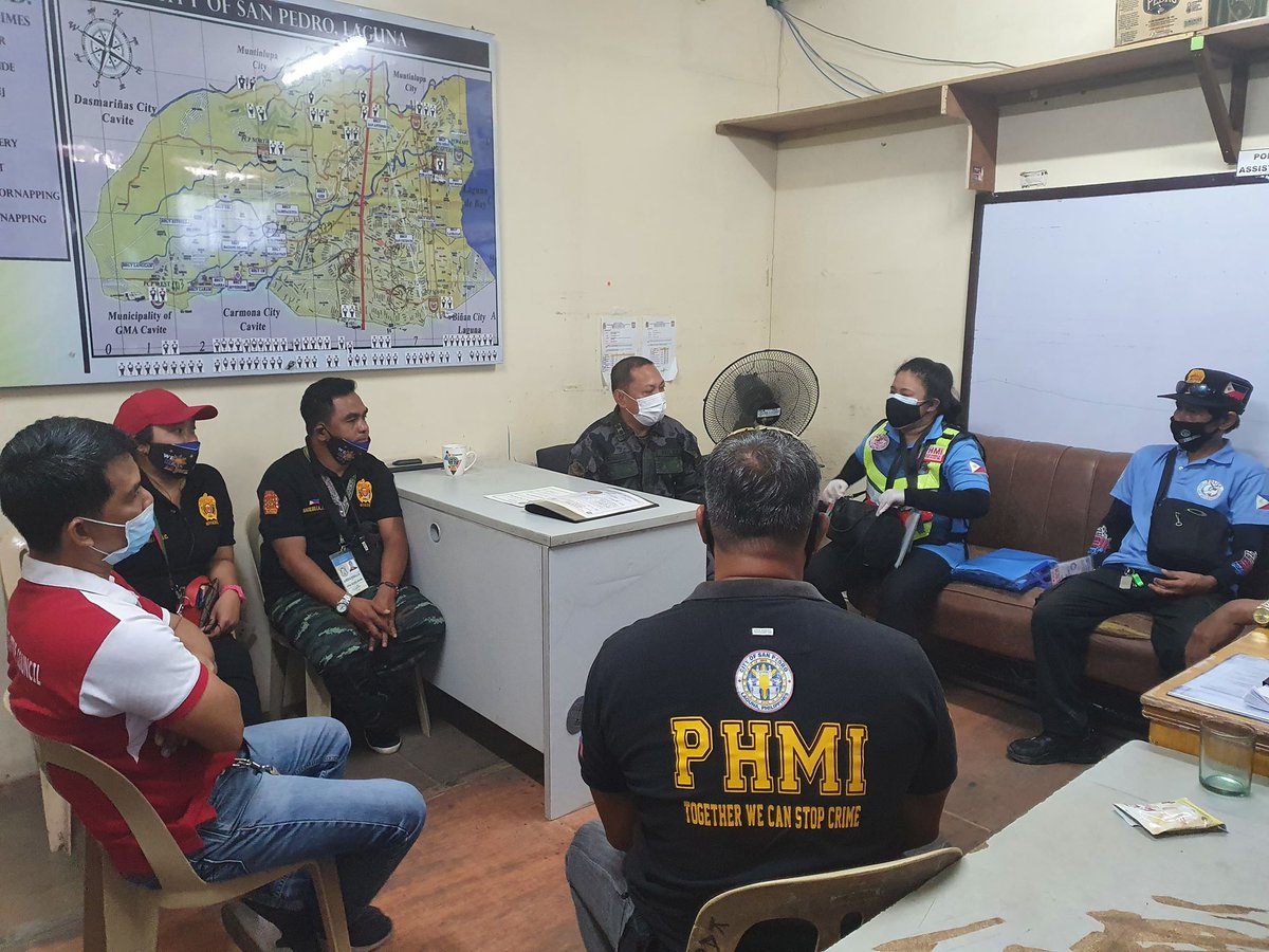 pulis san pedro on twitter on june 18 2020 at about 9 30 am pltcol zeric l soriano acop conducted a dialogue with police hotline movement inc phmi bayanihantohealasone kapwakosagotko pnpkakampimolabansacovid19 teampnp weserveandprotect twitter