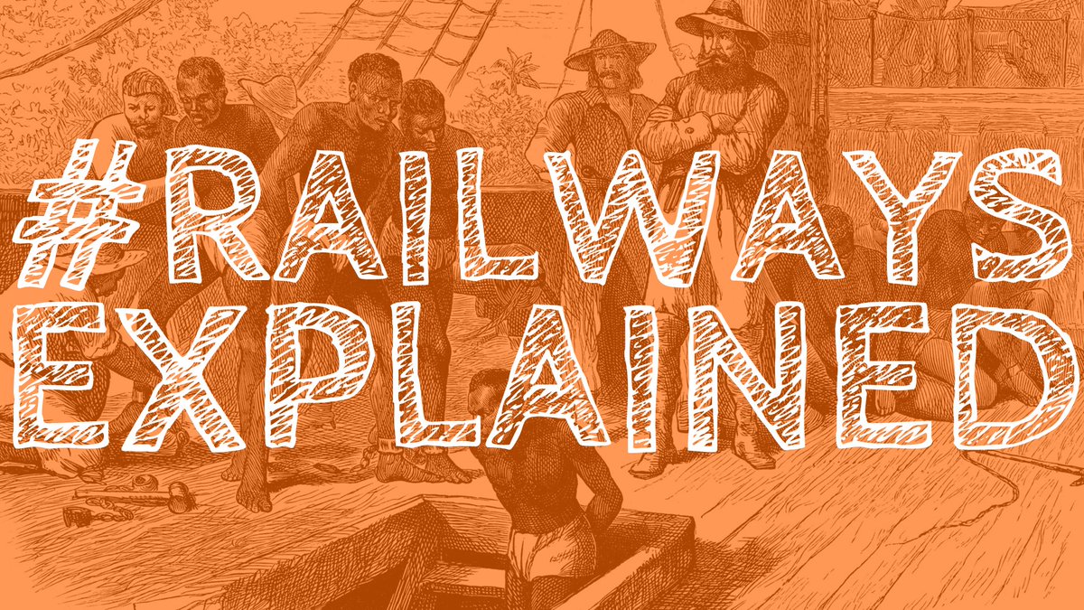 In last night's  #RailNatter, we talked about  #BlackLivesMatter   and how it is crucial to keep up the pressure and for all of us to learn about our colonial past.Here's a really important  #RailwaysExplained about how Britain's railways only really exist as a legacy of slavery…