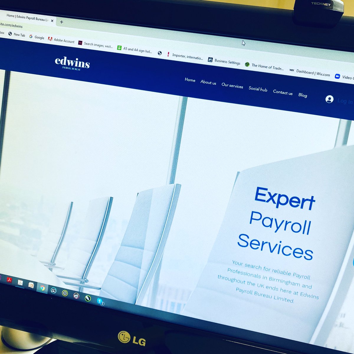 Website for Edwins Payroll Bureau very nearly ready to go live 🏆 

Check out our other latest site builds here 👇
33creativedpw.co.uk/web-design

#websites #paymonthlywebsites #payrollservices #designagency