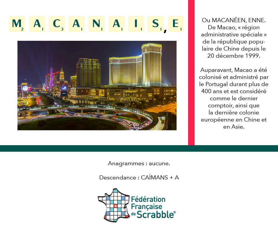 FFScrabble's tweet image. Nouvelle semaine = Nouveau mot !🙂