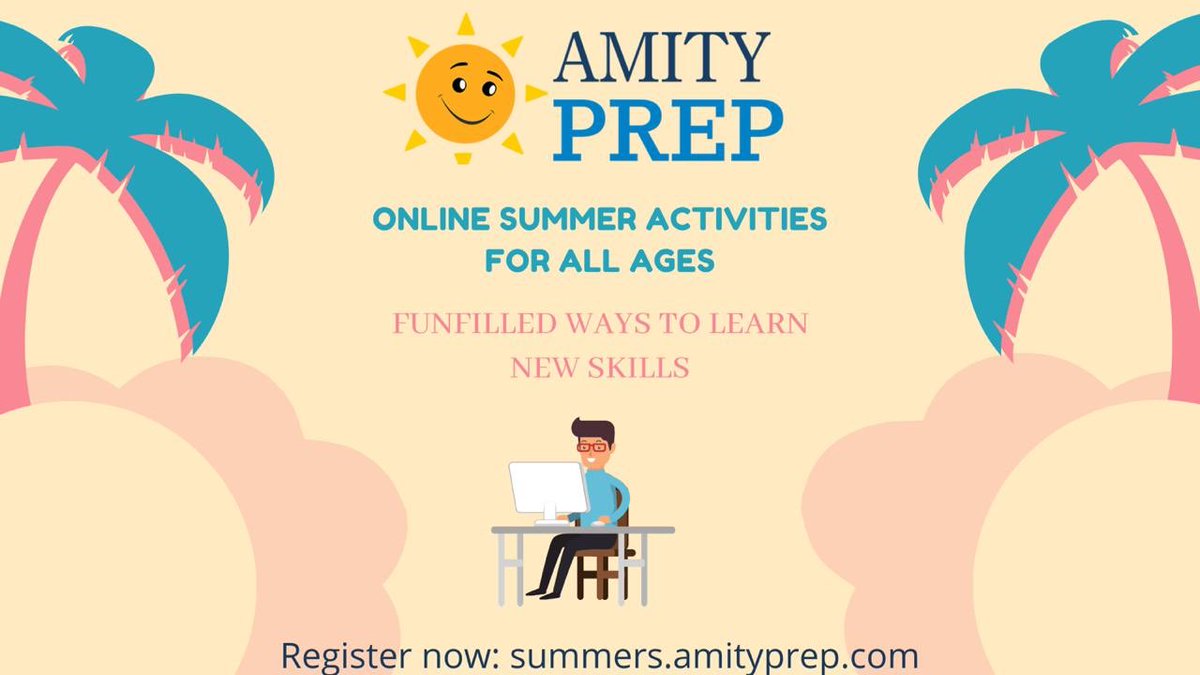 KhushiK33451464's tweet photo. “Fun + Academics” now can go hand in hand only at AMITY SUMMER PREP.🎨
Exciting courses available for all age groups.

Visit:https://t.co/i6sf2C9l73

#Amityprep #fun #education  #amityprep https://t.co/HJxOAyNlJx