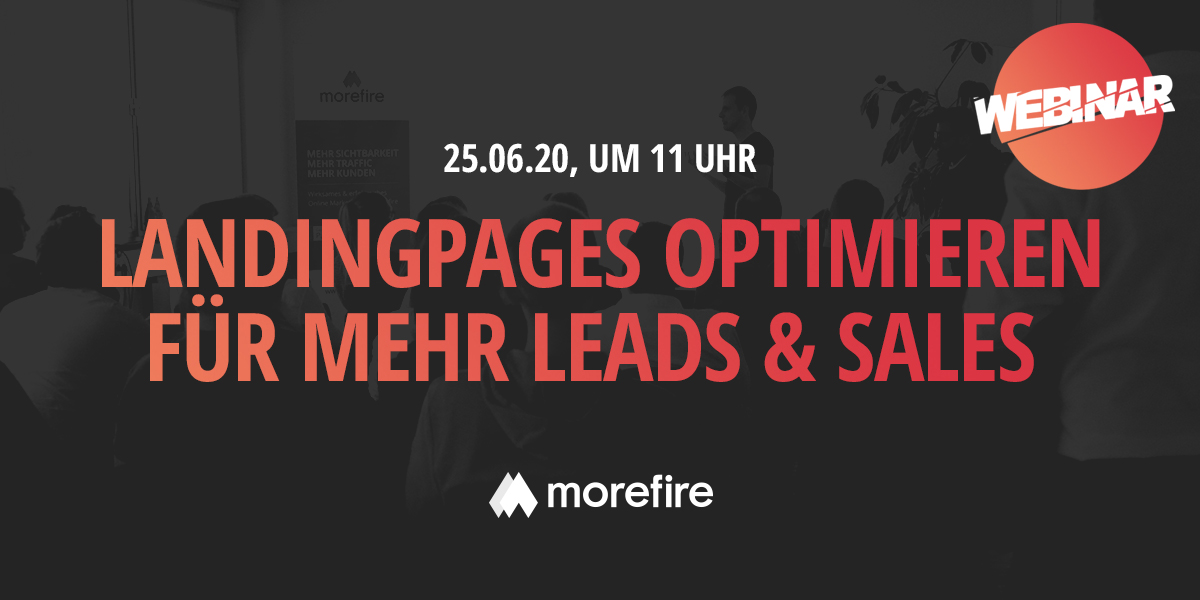 Wusstest du, dass die ersten drei Sekunden über Erfolg oder Absprung deiner Webseiten und #Landingpages entscheiden? Wie du es schaffst, dass Nutzer bleiben und du #Sales &amp; #Leads steigerst, das erfährst du in unserem Webinar! Jetzt anmelden ➡️ bit.ly/3ftZHJ1