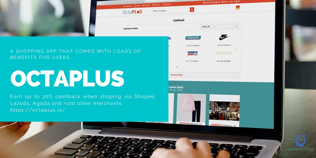 AlchemistCodes's tweet image. OctaPlus is an e-commerce #cashback platform for the benefit of retailers and consumers. It creates personalized shopping experience with exclusive promotions and e-community features for consumers combined with high-level targeting &amp;amp; engagement for brands
alcodes.net/octaplus.html
