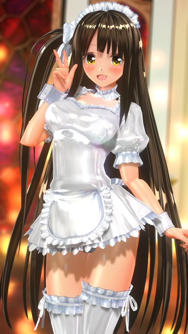 純白ツルテカメイド
#COM3D2 #CM3D2 