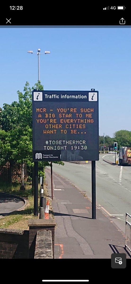  #TogetherMcr excitement was shared by  @OfficialTfGM