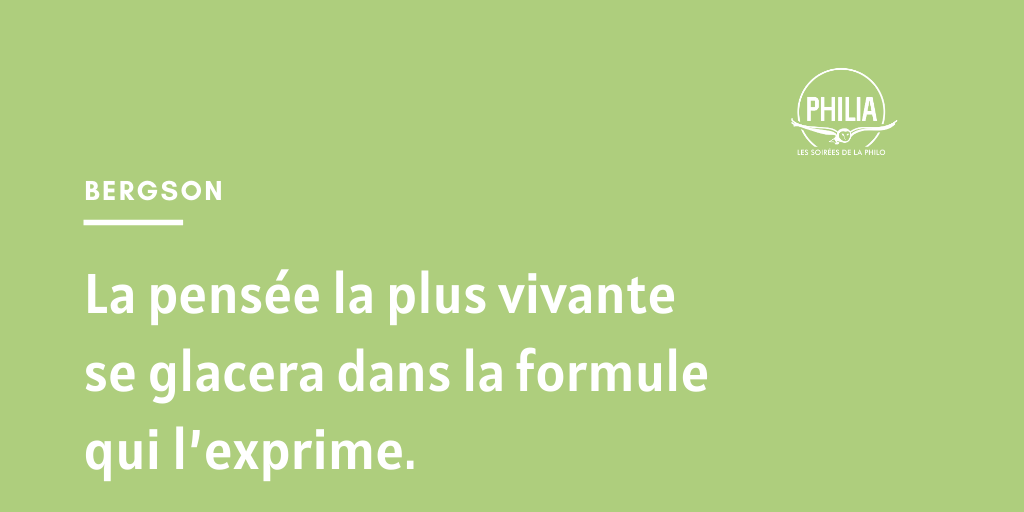 SoireesPhilo's tweet photo. #citationdujour #Philo #Bergson https://t.co/qIx5fP6hr4