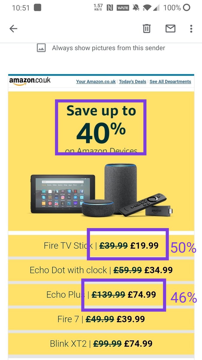 DMGaskell's tweet photo. @AmazonUK deals actually better than advertised https://t.co/D4NTN8PGie