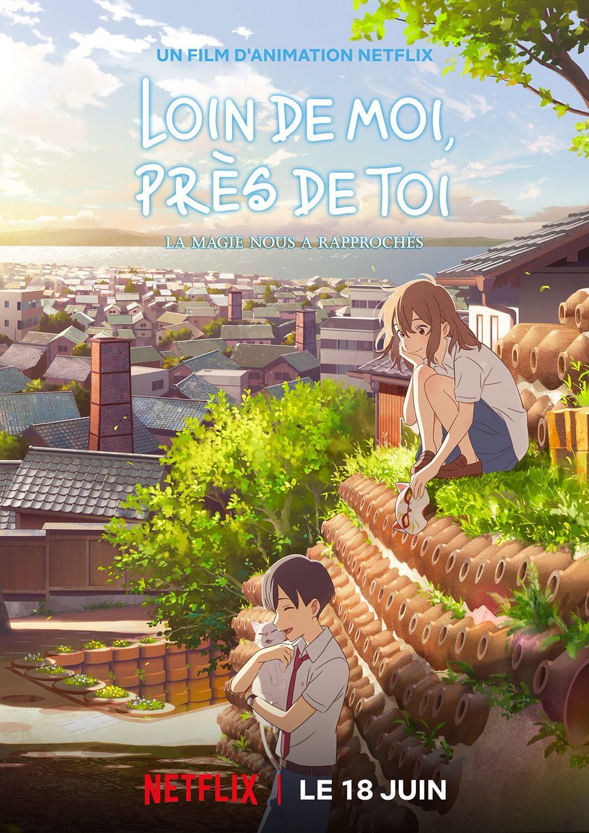 NetflixFR's tweet photo. - Il y a ton crush pas loin.
- QU’EST-CE QUE JE FAIS ????
- Deviens un chat et séduis-le.
- Ok ! 

“Loin de moi, près de toi”, le nouveau film d’animation de Junichi Sato (Sailor Moon, Magical Doremi) est dispo ! https://t.co/ITxHwHWCZw