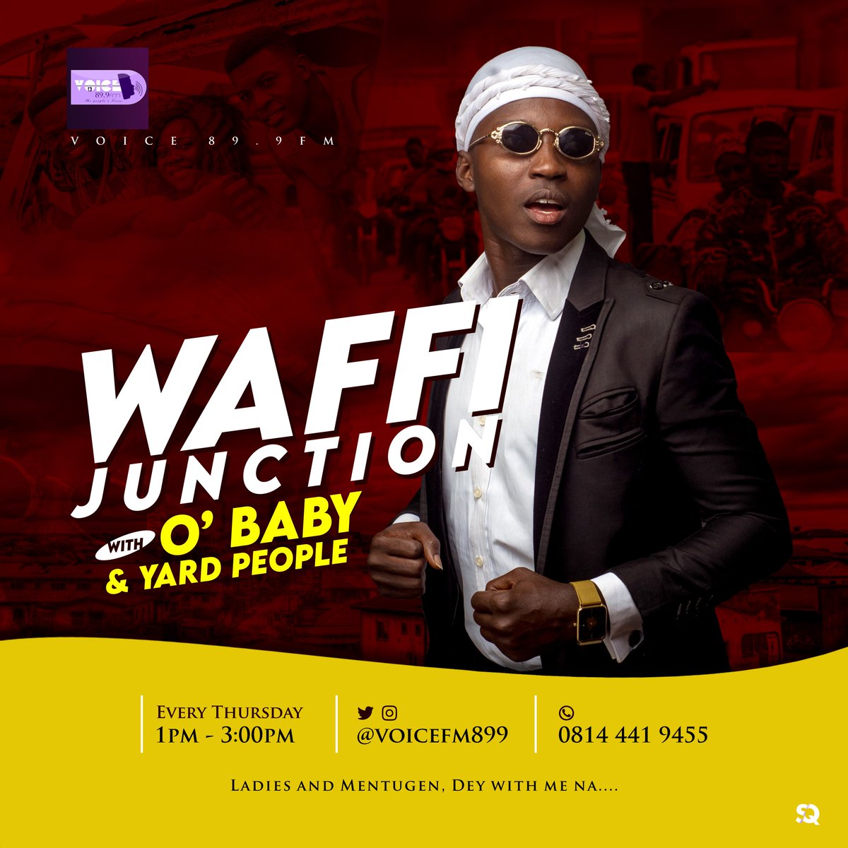 Obabykpankan's tweet photo. Today topic for #WaffiJunction #LegitMataz on-top @Voicefm899
Wetin be the best way to market product?
You fit listen thru;
https://t.co/UoJ3k3hpeK
Or
Yarn ur mind here or hala us;
β
08144419455
09031875649
ππππππ https://t.co/lG7Puj0ERf