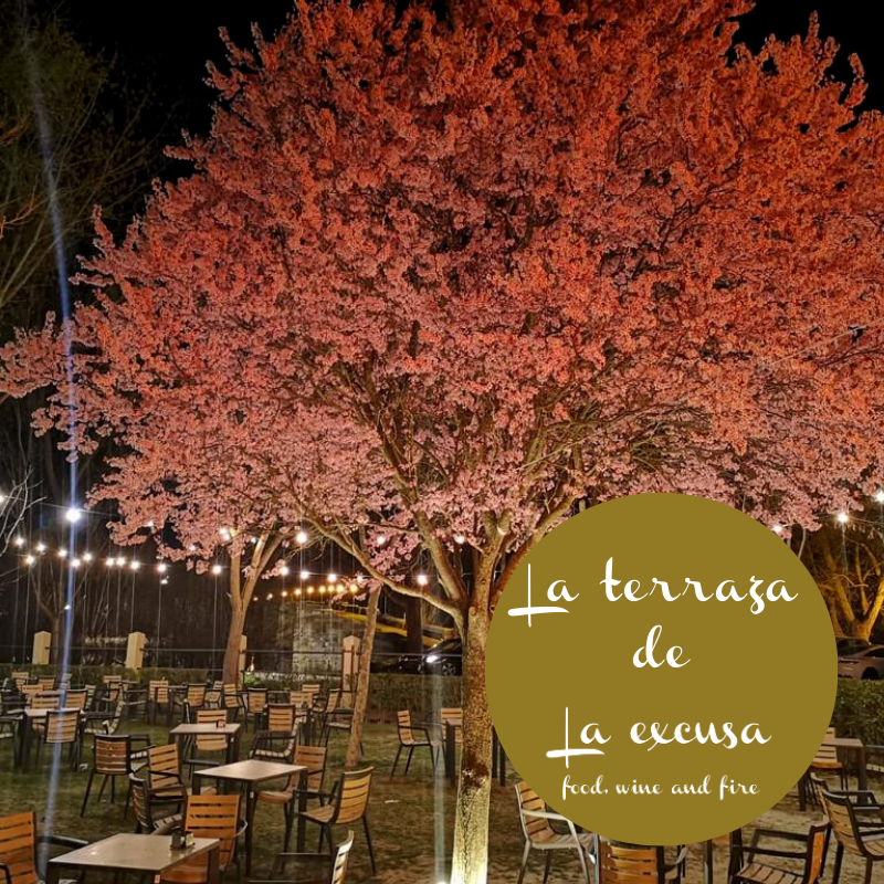 𝓛𝓪 𝓽𝓮𝓻𝓻𝓪𝔃𝓪 𝓭𝓮 𝓛𝓪 𝓔𝔁𝓬𝓾𝓼𝓪

¡¡Vamos a disfrutarla!!

🍽️ 𝔽𝕠𝕠𝕕

🍷 𝕎𝕚𝕟𝕖

🔥 𝔽𝕚𝕣𝕖