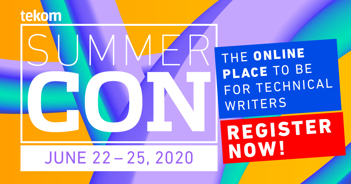 tekom_Europe's tweet photo. In 4 days #tekom SummerCON opens its online gates! We are happy to welcome over 1000 registered participants already. Stay up to date in #techkomm: Secure your virtual seat now!https://t.co/R1yzi685nV https://t.co/0nSEDe6jDV