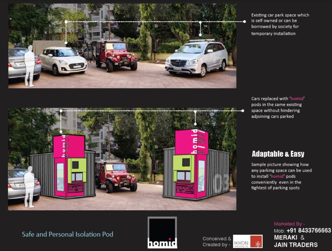 HomidPod's tweet photo. HOMID Pod -  #COVID19 #Isolation Cabin can be installed in your Building Premises easily.
It's compact,comfortable,safe &amp; portable.
 #CoronaUpdatesInIndia #CoronaUpdates #COVID19 #Corona #CoronaUpdates #TimesNow #NewsAlert https://t.co/sO6MtJf59G