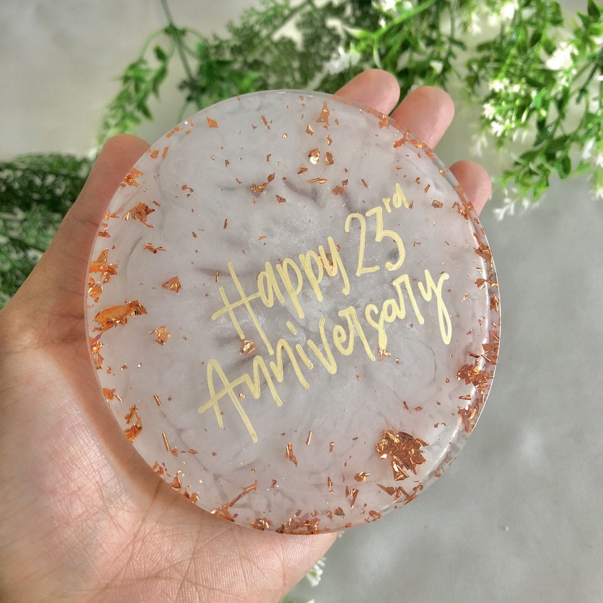 Hi guys! I recently made resin with hand lettered name and wish on it  Believing me to make this resin craft for your loved ones really made my day  Dm if you want a special customise piece  Checkout this thread!