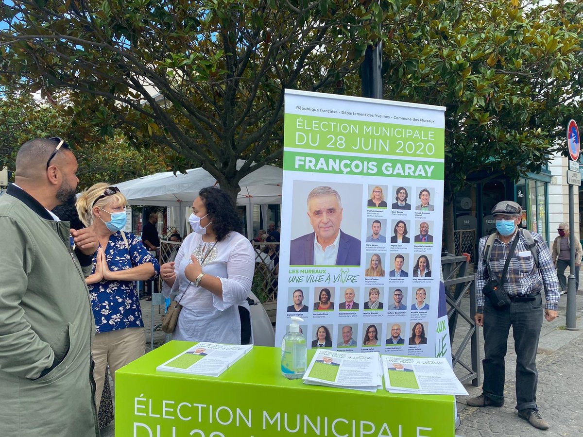 Ce jeudi nous étions au marché du centre ville pour échanger avec les muriautins, muriautines et commerçants sur notre programme pour une #villeavivre ! 😊

👉 lesmureauxunevilleavivre.com

#lesmureaux #lesmureaux2020 #election #election2020 #FG2020