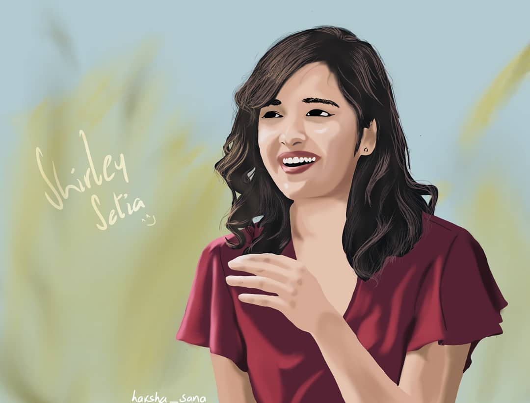 This colorful sketch is made by  @harsha_sanaHope you like it  @ShirleySetia Also check this thread for more such amazing artss.. https://www.instagram.com/p/CBVZL6DHV60/?igshid=1u54skniow7xq