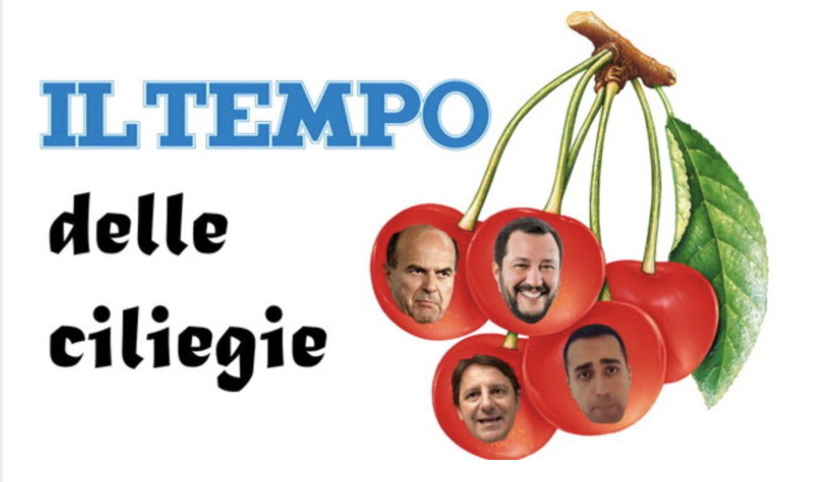 tempoweb's tweet photo. Ecco la verità sulle #ciliegie di #Salvini, sui milioni del #Venezuela e sulle bugie di #Tridico VIDEO ➡️ https://t.co/n7fzI83EqK #SuperPodio #satira #politica #18giugno @CarloSolimene @dar_martini @filcal https://t.co/YAxyQi6itd