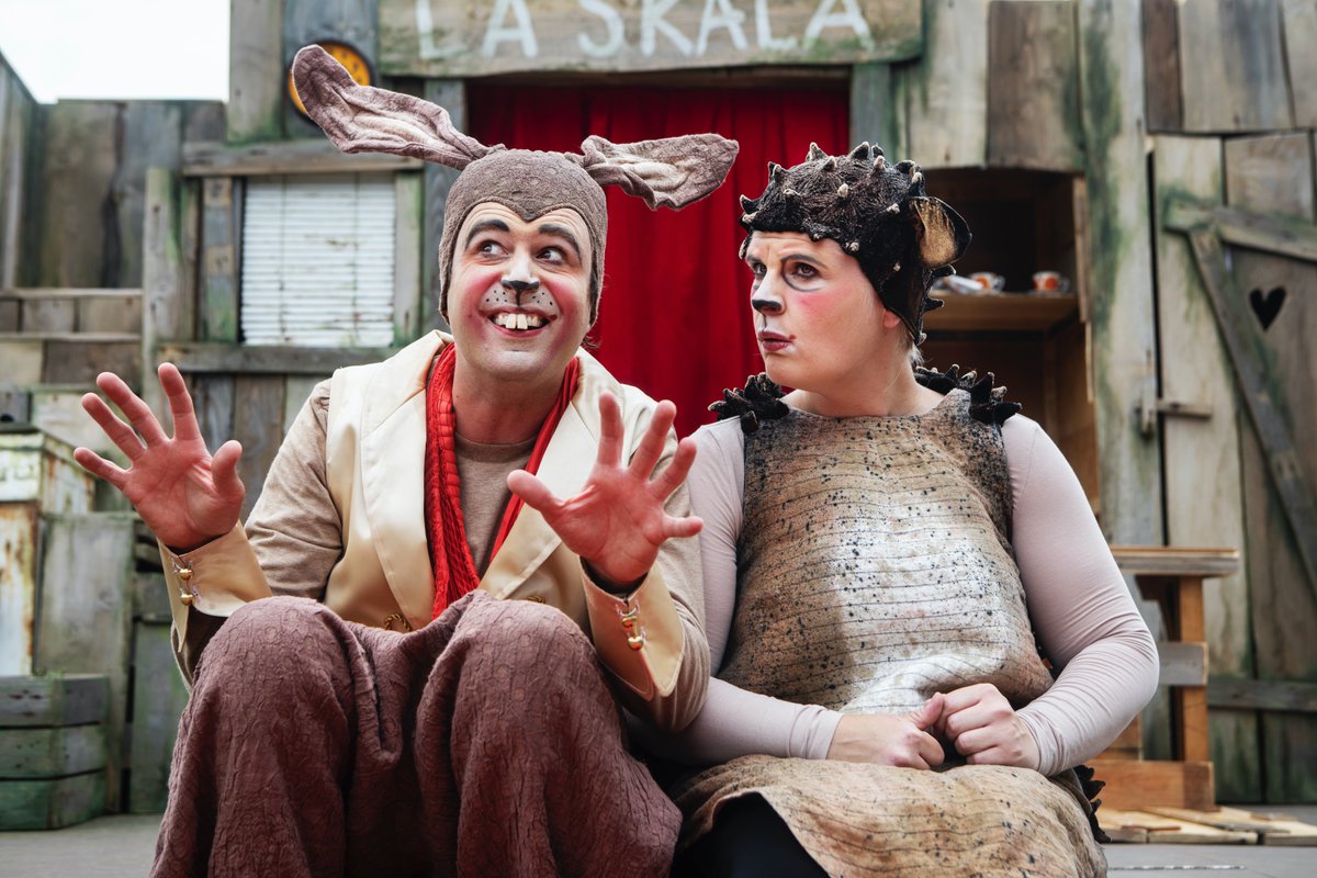 Vi fick en leverans idag av pressbilderna till vår sommarföreställning När Harry mötte Iggy! #teater #sommarteater #utomhusteater