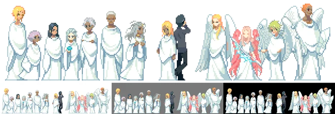 エルシャダイ(外伝エクソダス) ルシフェル&イーノック+アークエンジェルズ+グリゴリの天使たち(2012.01) 外伝エクソダスはアルマロスを愛でる漫画 