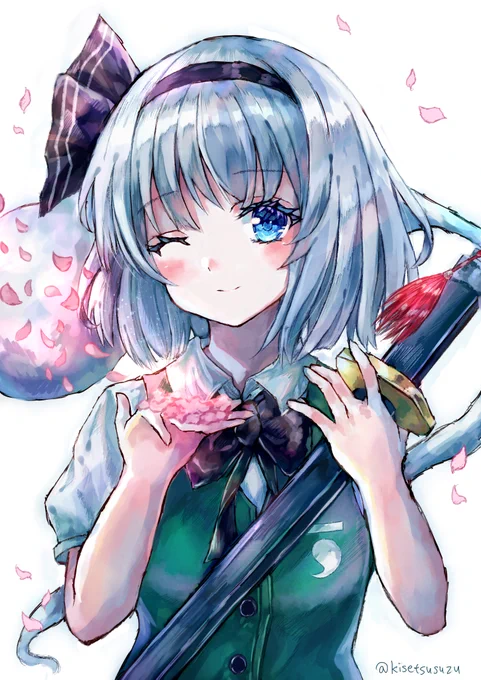 今更だけど妖夢ちゃん1位おめでとう! 