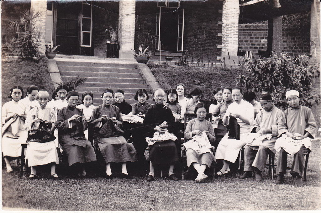 Rose speaks a lot about Dorcas clubs and migration. Here is a Dorcas club in China, undated but surely from the first half of the 20th century. It's in this collection:  http://library.vicu.utoronto.ca/exhibitions/vic_in_china/sections/missionaries_and_mission_stations/1910s_charles_margaret_bridgman_and_family.html