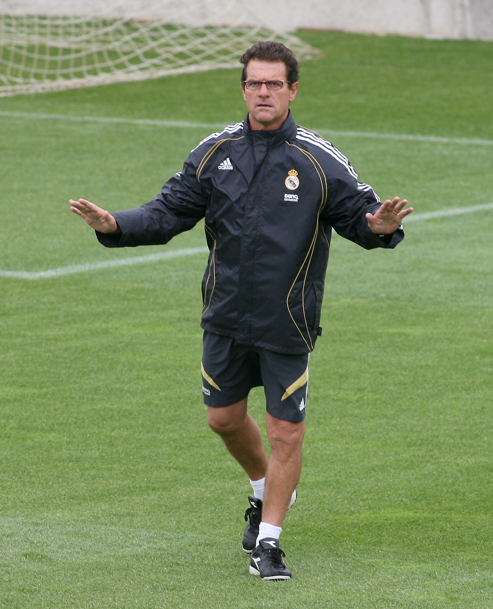     1996/97  2006/07 2 titles 

Happy 74th birthday, Fabio Capello!  