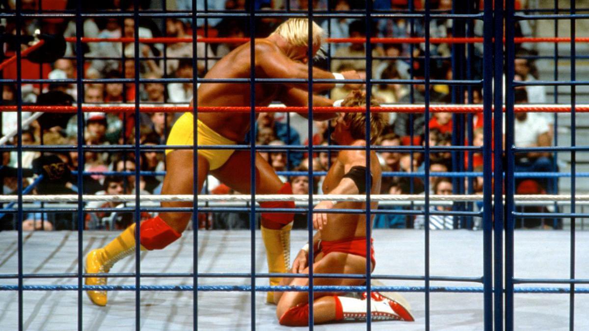 47. Billy Graham vs. Bob Backlund (20 de fev. de 1978) 46. Iron Sheik vs. Hulk  Hogan (23 de jan. de 1984) 45. Hulk Hogan vs. Paul Orndorff: Saturday  Night's Main Event (3 de jan. de 1987), image size:1200x675