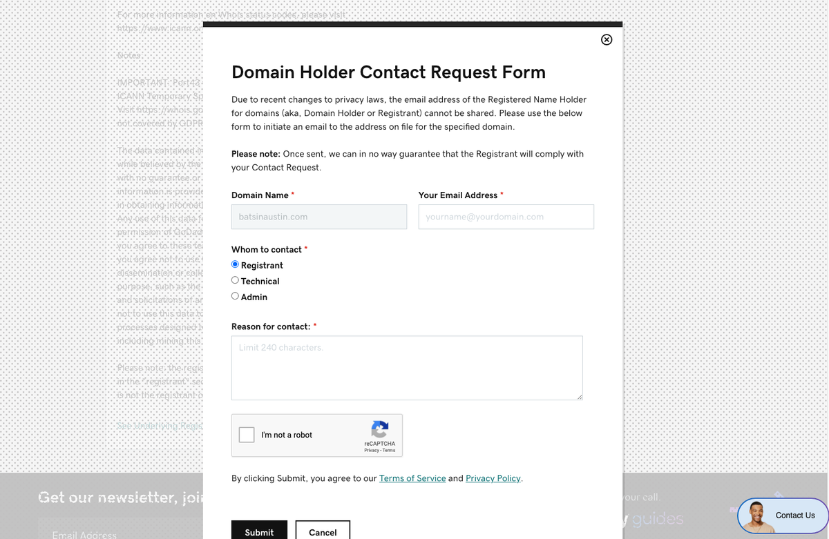alvinbrown's tweet photo. ๐ Where is GoDaddyโs Contact Domain Holder Link? ๐ค https://t.co/wuMKgfa7w6
#Domains #Ownership #DomainOwner #DigitalAssets #WHOIS https://t.co/voKZHRt0gT