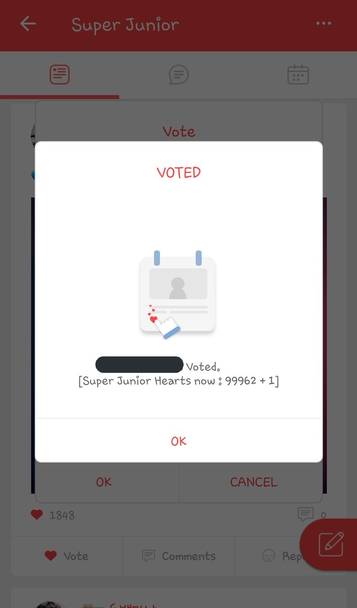 (Ever Hearts)9. Famous Post Bonus↳ if the post has more than 100 hearts, the creator earns 10% of the hearts (10% of the cast votes) #SUPERJUNIOR    #슈퍼주니어  @SJofficial