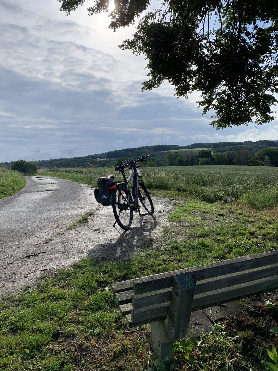 Heute mal eine schöne kleine Tour ohne Regen gefahren.